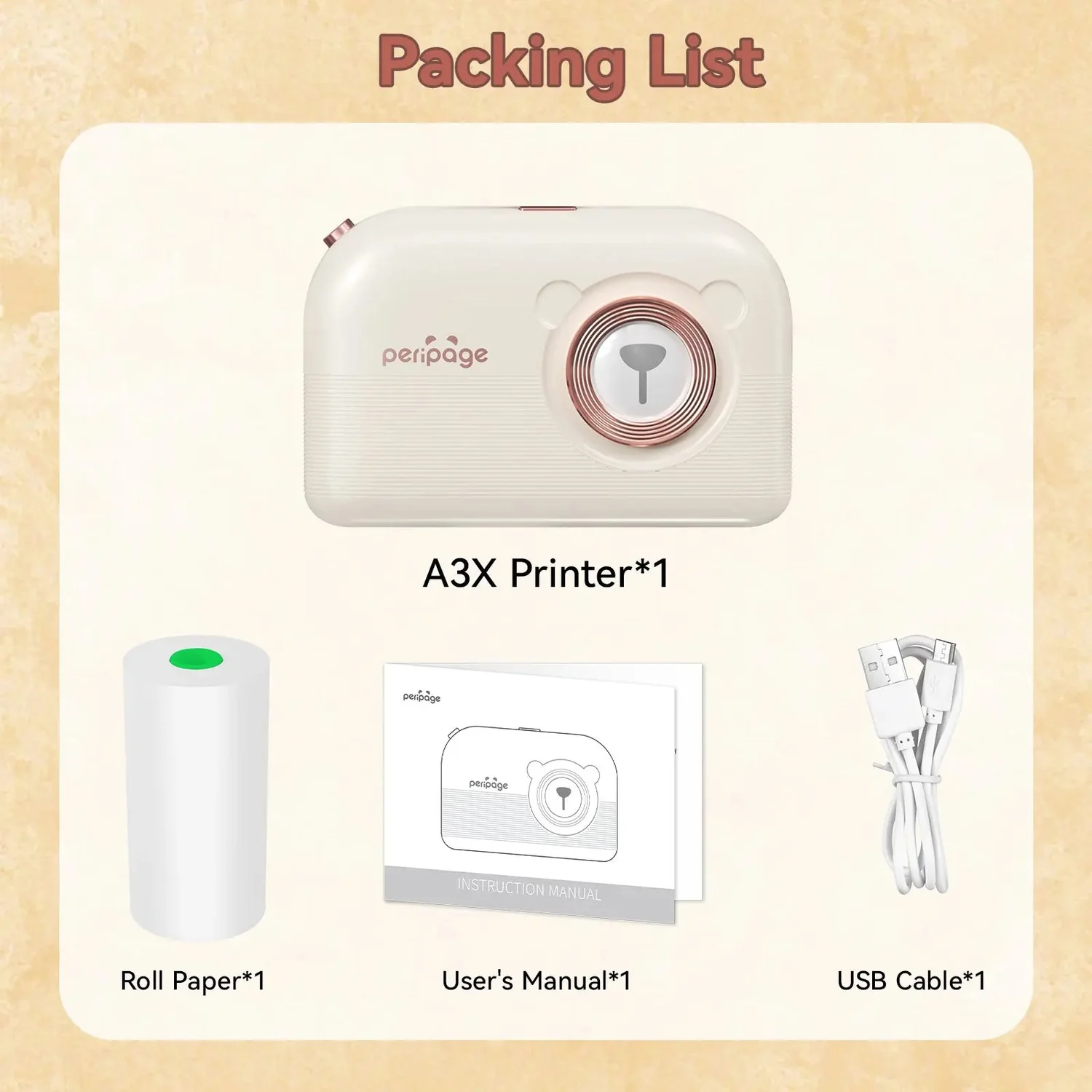 Peripage Mini Printer A3X - Image 2
