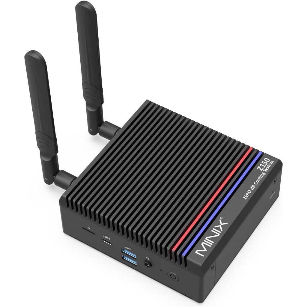 [Official Mall] Minix Z150-0dB Fanless Mini PC ไร้พัดลม Window11 PRO ความจุ Ram 16GB / Rom 512G SSD