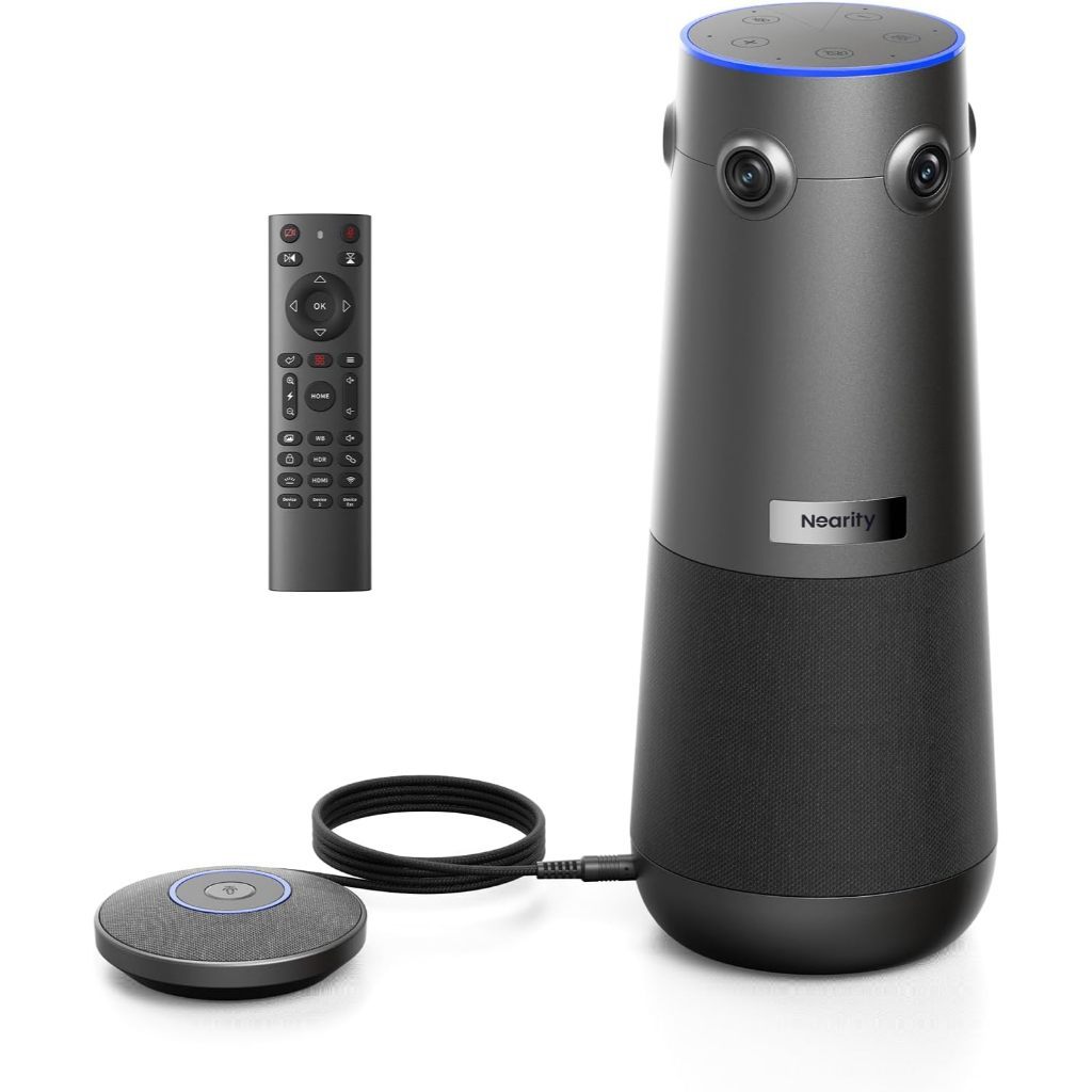 (ใหม่ 2026)กล้อง Nearity C60 360 Alien Video Conferencing Camera for Seamless Hybrid Meetings สำหรับการประชุม