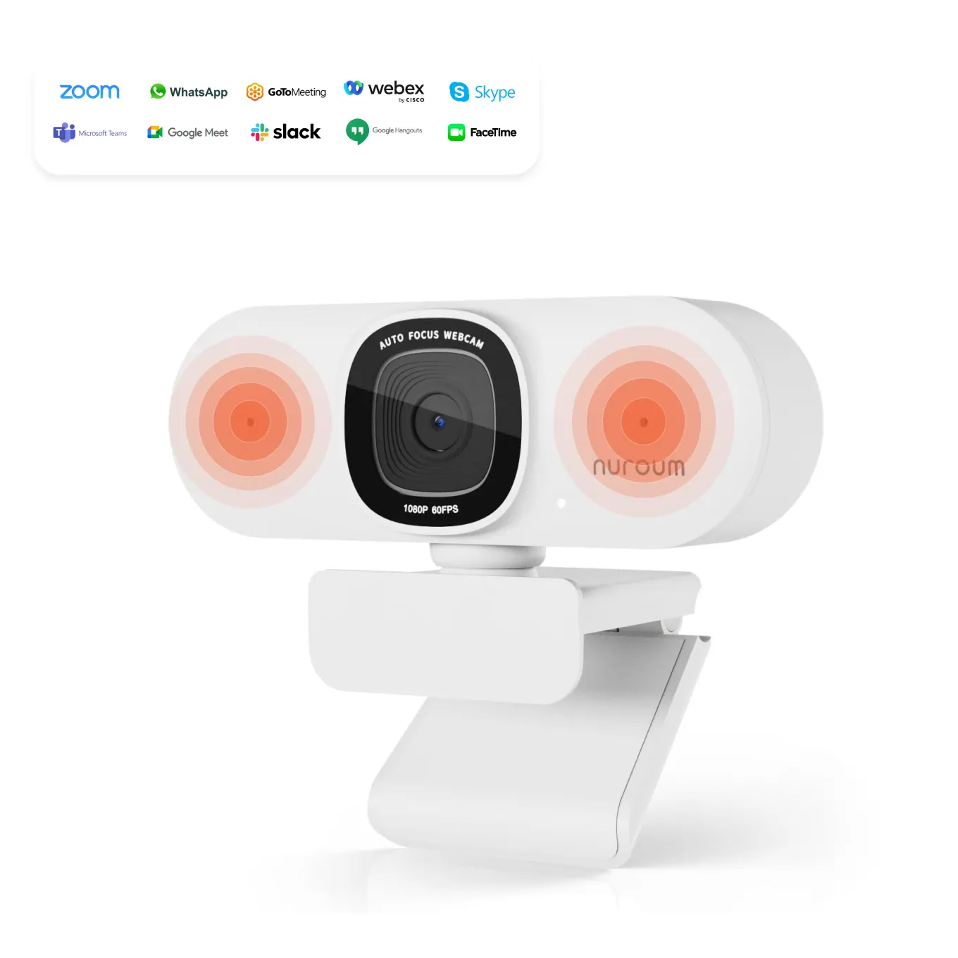 Nuroum V15-AF 2K Webcam
