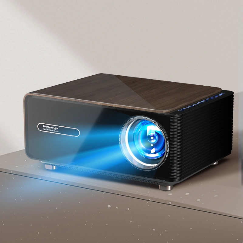 Rigal RD839 โปรเจคเตอร์ Native 1080P 550 ANSI Lumens