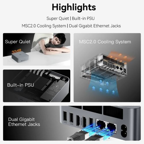 Beelink EQR7 AMD Ryzen 7535U / 7735HS and optional RAM+Storage