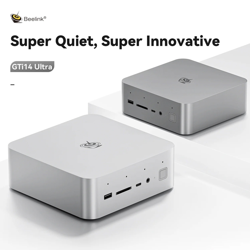 Beelink GTi14 CPU Intel Core Ultra 9 185H ใหม่ ความจุ RAM 96GB ROM 2TB รองรับ EX Docking Station