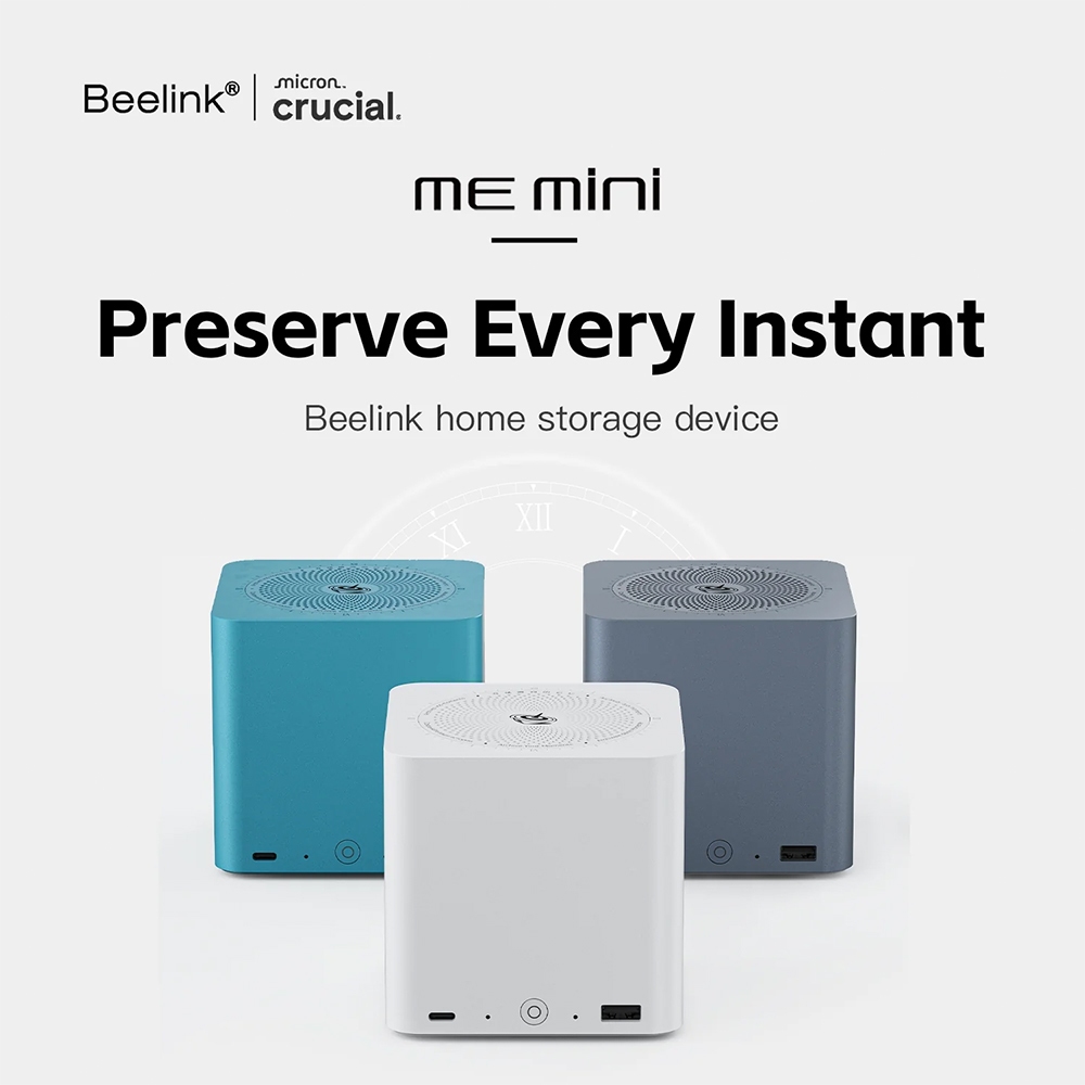 Beelink ME mini 6-Slot Home Storage NAS Mini PC Intel® Twin Lake N150 มินิพีซี+NAS