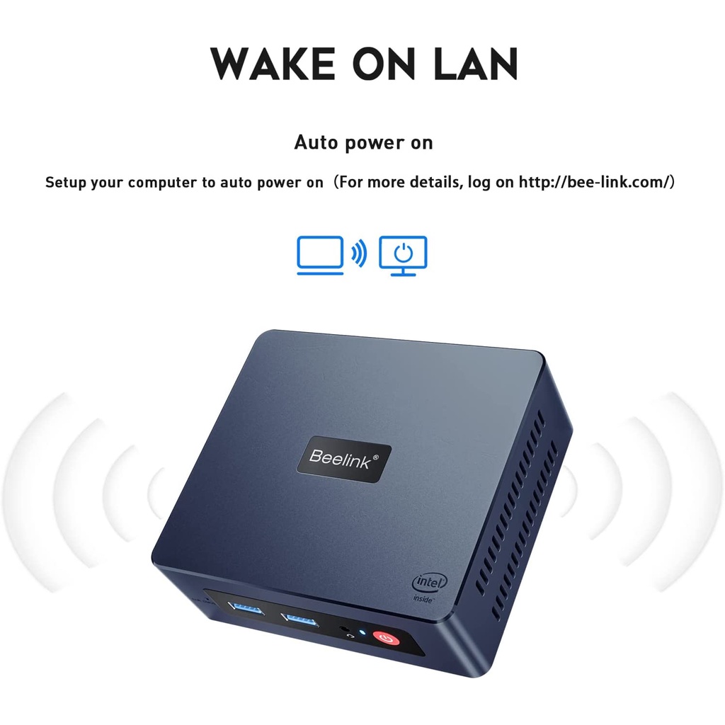 Beelink MINI S N5095 Gen 11th ปี มินิพีซี MINI PC office RAM 8GB/ROM 256G WindowOS11