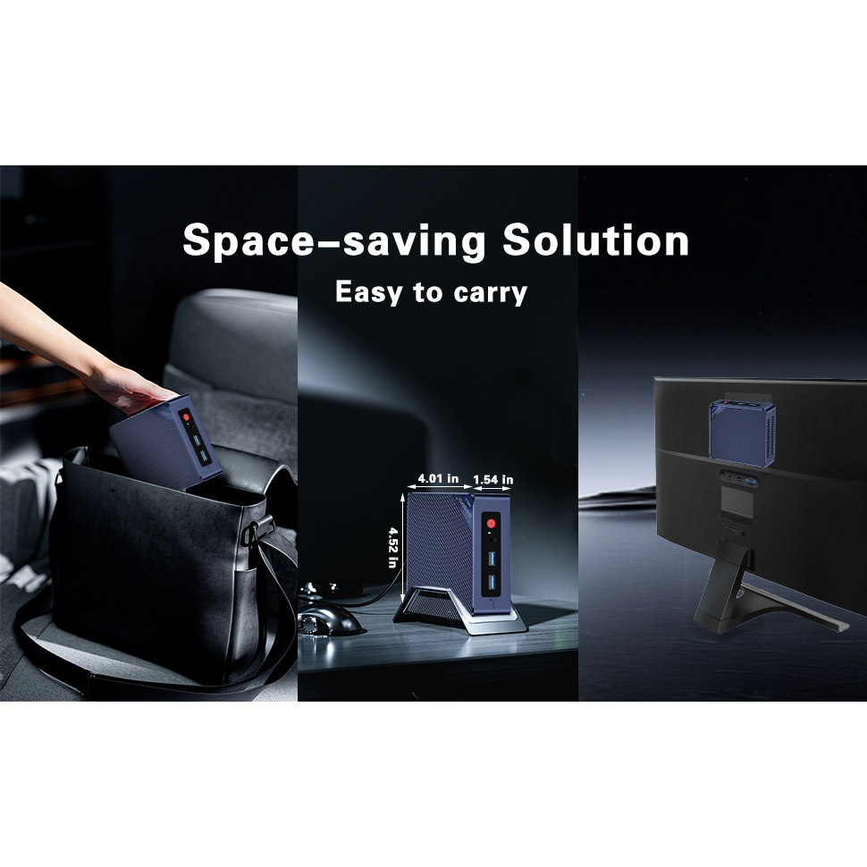 BEELINK MINI S12 / S12 Pro CPU INTEL N95 (S12)/N100(S12Pro) MINI PC คอมพิวเตอร์ตั้งโต๊ะขนาดเล็ก