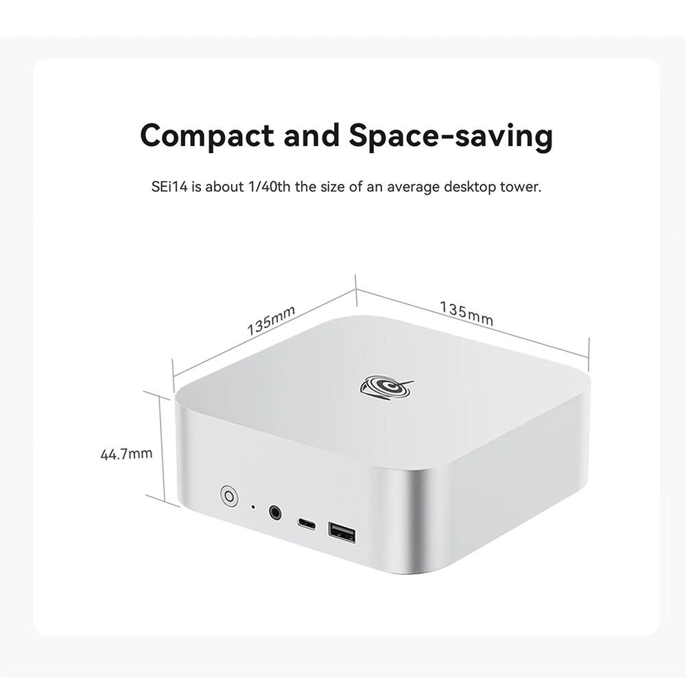 ใหม่ Beelink SEi14 Intel® Core™ Ultra 9 185H ความจำ 32GB+1TB พร้อม Windows 11 Pro