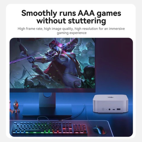 Beelink SER10 MAX รุ่นใหม่ล่าสุด 2026 ซีพียู AMD Ryzen™ AI 9 HX 470 MINI PC