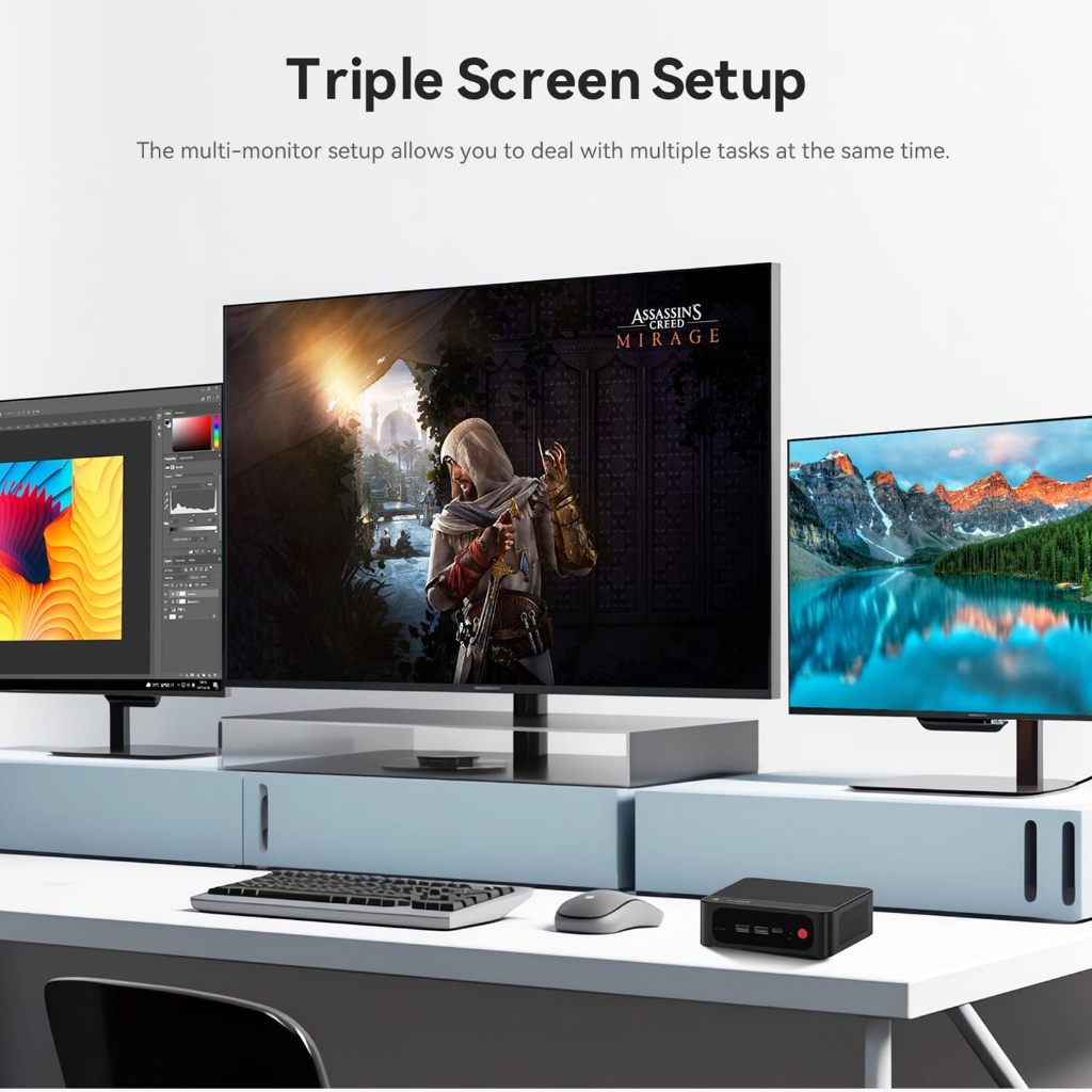 Beelink SER5 MAX รุ่นใหม่ AMD Ryzen7 7735HS Ram 24GB LPDDR5 / 1TB Mini PC หรือ 500GB มินิพีซี