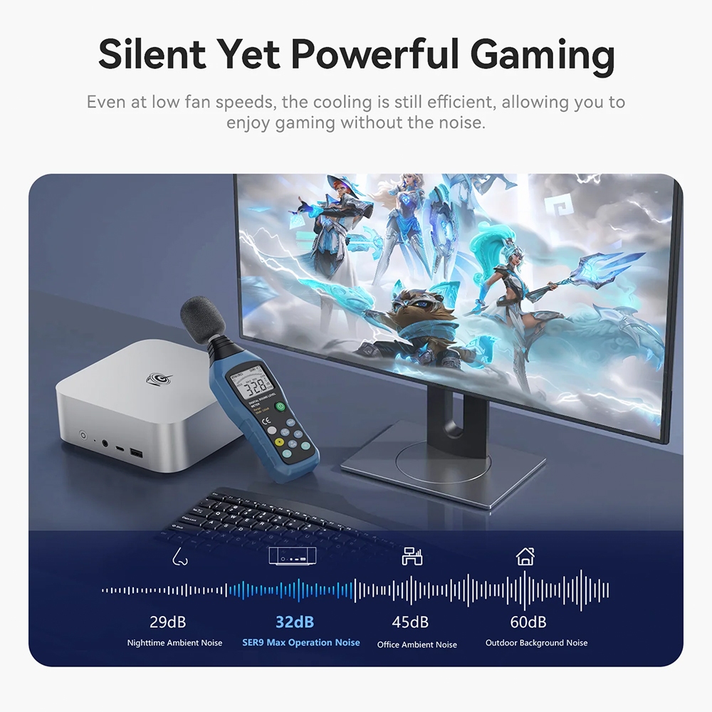 Beelink SER9 MAX ใหม่ AMD Ryzen™ 7 H 255 / H 260 / H350 ปี 2026 Mini PC มินิพีซี