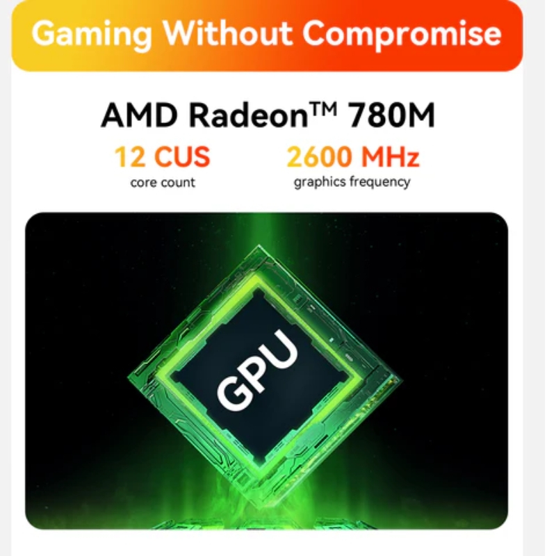 Beelink SER9 Pro AMD Ryzen™ 7 H 255 + 32GB/1TB