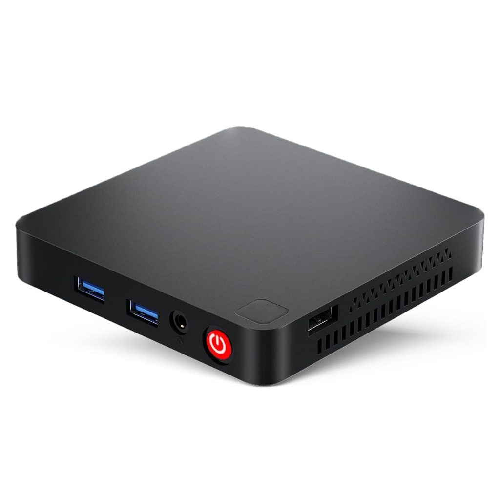 Beelink T5 Mini PC, Celeron N4020 Mini Computer, 4GB + 64GB Micro PC, Small PC Supports Dual HDMI