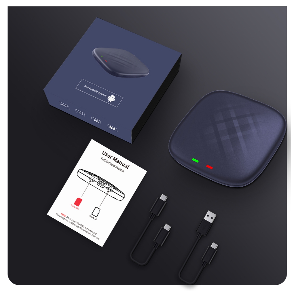 CLOUD-D Ai Box Tbox PLUS APPLY Carplay และ Android Auto สำหรับรถยนต์ 8GB/128GฺB
