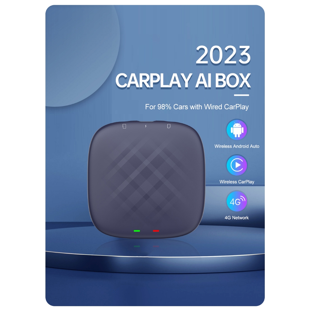CLOUD-D Ai Box Tbox PLUS APPLY Carplay และ Android Auto สำหรับรถยนต์ 8GB/128GฺB