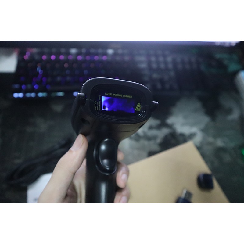 CLOUD W2 Barcode scanner ไร้สายWireless ถูกคุ้ม ! เครื่องอ่านบาร์โค้ด1D ราคาประหยัด+สแกนไวที่สุด รองรับกระแทก 