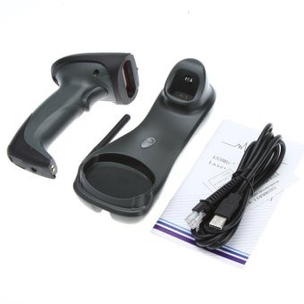 CLOUD W4 Barcode scanner ไร้สาย Wireless + ฟรีแท่นชาร์จคุณภาพสูงพร้อมเสา เครื่องอ่านบาร์โค้ด1D สแกนไวที่สุด ปร
