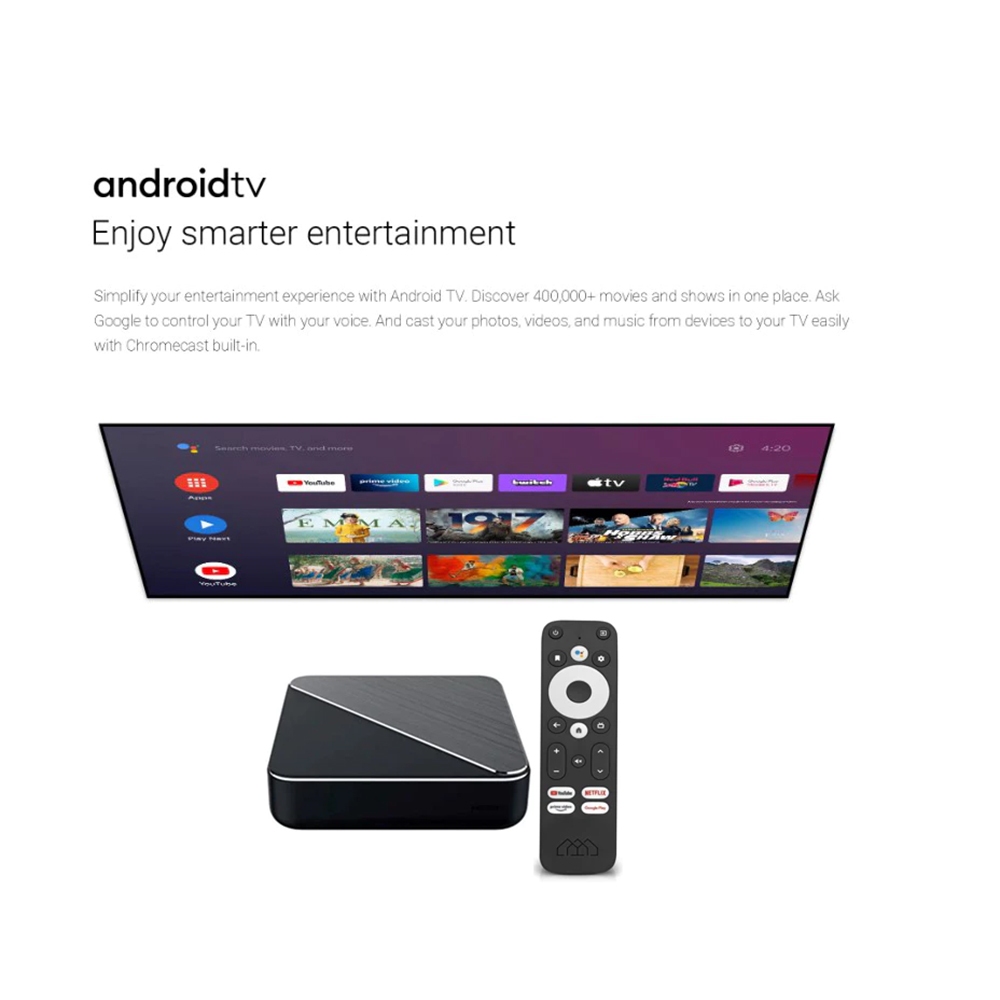 DUNE HD HOMATICS BOX R4K PLUS กล่อง Streaming 4K+Media Player เล่นไฟล์หนังได้+Dune HD Media Center