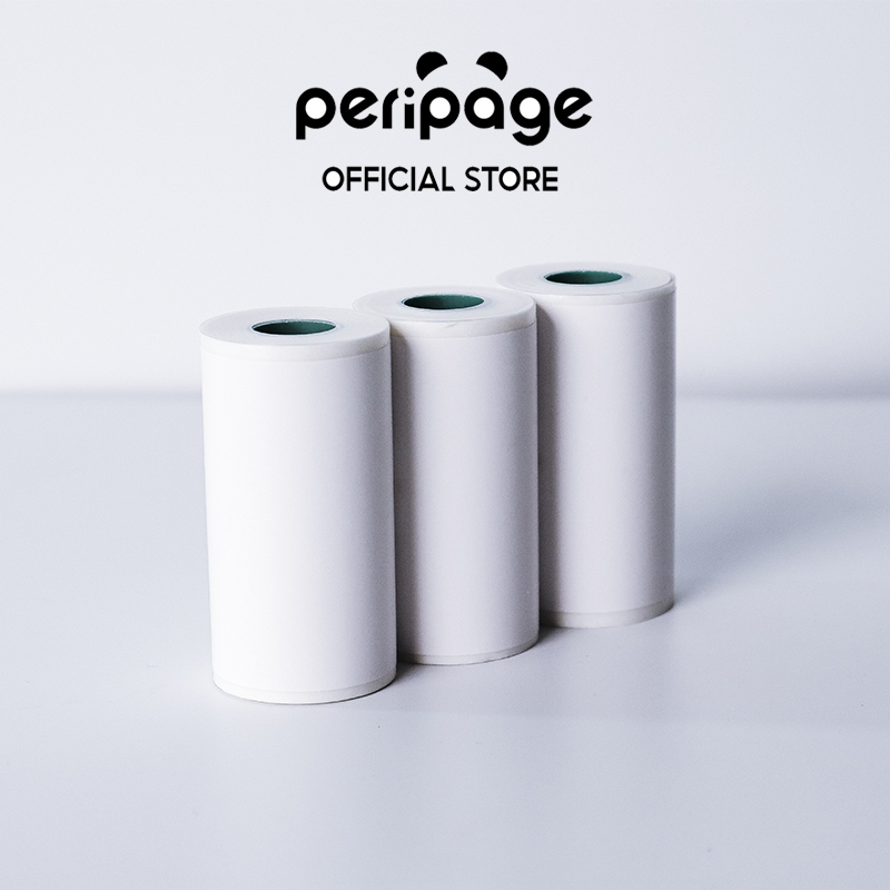 Full Sticky Thermal Paper 56x30mm. / กระดาษความร้อนแบบสติกเกอร์ 56x30 มม.