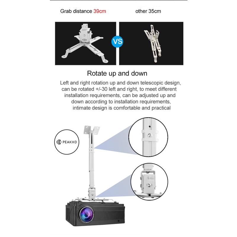 Hanger Projector ขายึดโปรเจคเตอร์สำหรับ Owlenz SD150/250/500/600/800/900 เท่านั้น