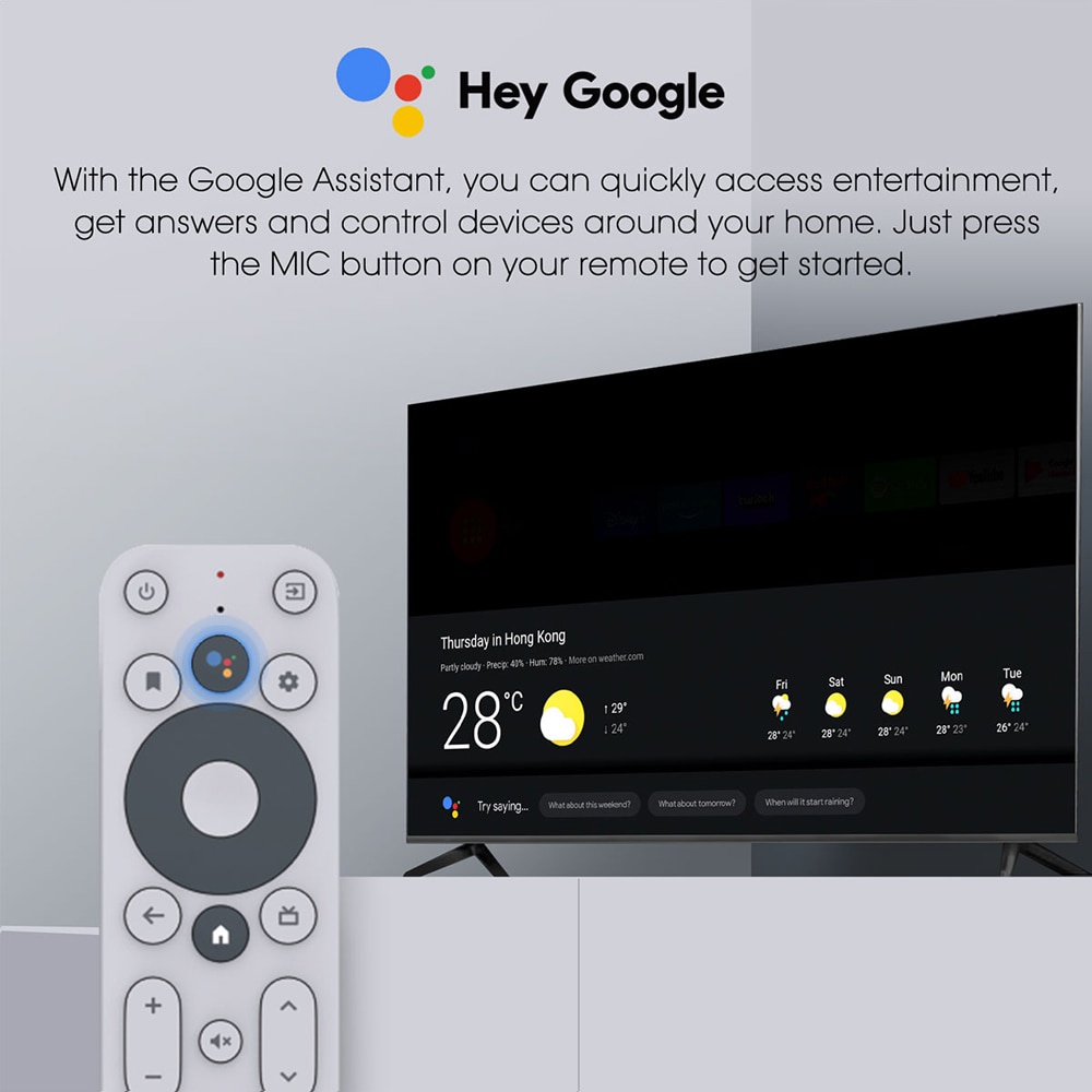 Mecool KM2 กล่อง Android TV box Ram 2GB/Rom 8GB รุ่นใหม่ ปี 2022