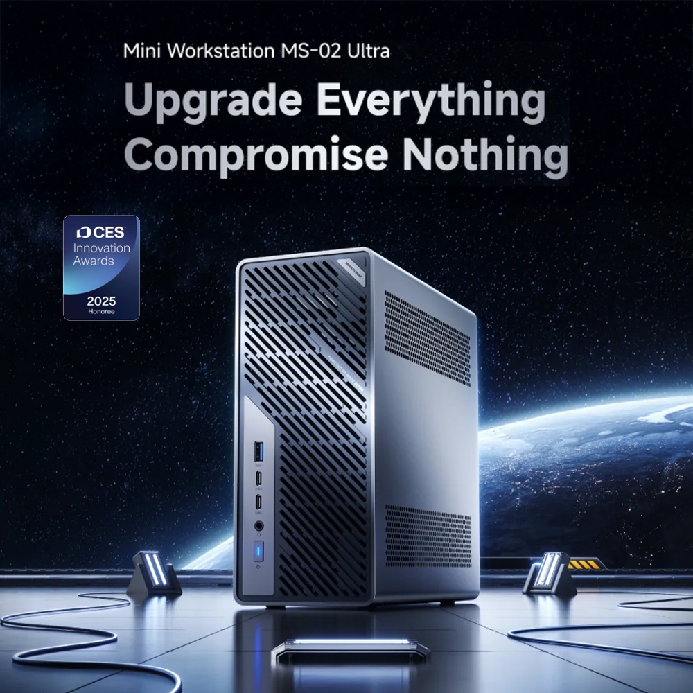 MINISFORUM MS-02 Ultra ใหม่ Intel® Core™ Ultra 9 285HX ความจุ 32GB+1TB SSD