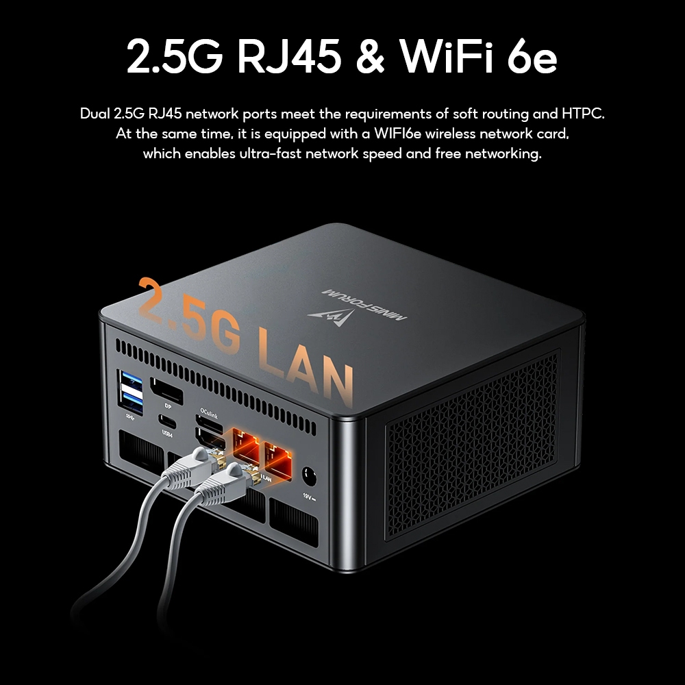 MINISFORUM UM890 Pro รุ่นใหม่ AMD Ryzen 9 8945HS ขนาด RAM 32GB + ROM 1TB และ Ram 16GB+ Rom 1TB