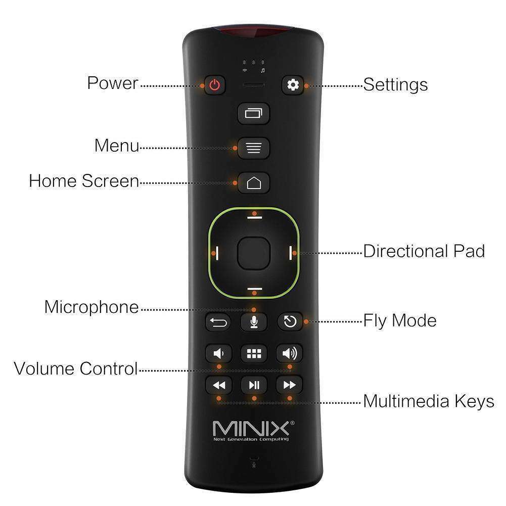 MINIX AIR MOUSE A3 รุ่นใหม่ เมจิครีโมท สำหรับใช้กับกล่อง Android และ PC