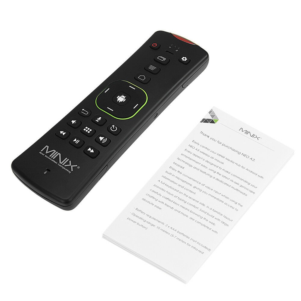 MINIX AIR MOUSE A3 รุ่นใหม่ เมจิครีโมท สำหรับใช้กับกล่อง Android และ PC