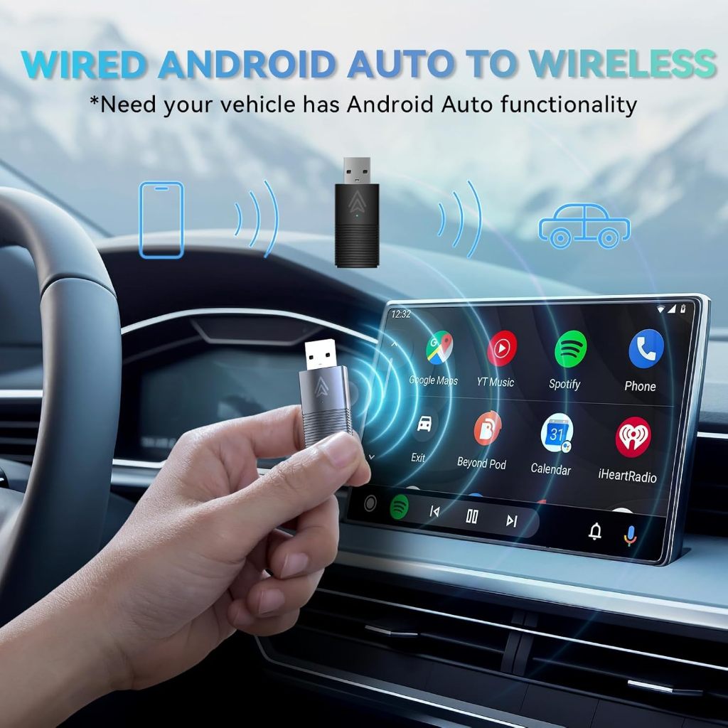 Minix CP86-AA CarPlay Dongle Stick ตัวรับสัญญาณสำหรับ Carplay / Android เชื่อมต่อแบบไร้สายกับมือถือ
