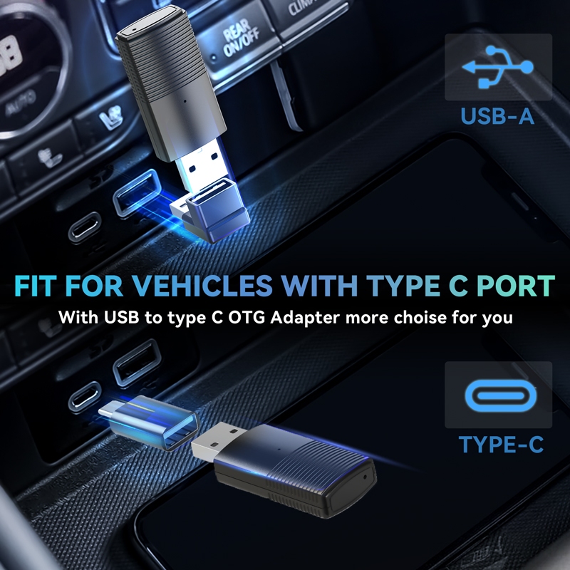 Minix CP86 CarPlay Dongle Stick ตัวรับสัญญาณสำหรับ Carplay / iOS เชื่อมต่อแบบไร้สายกับมือถือ