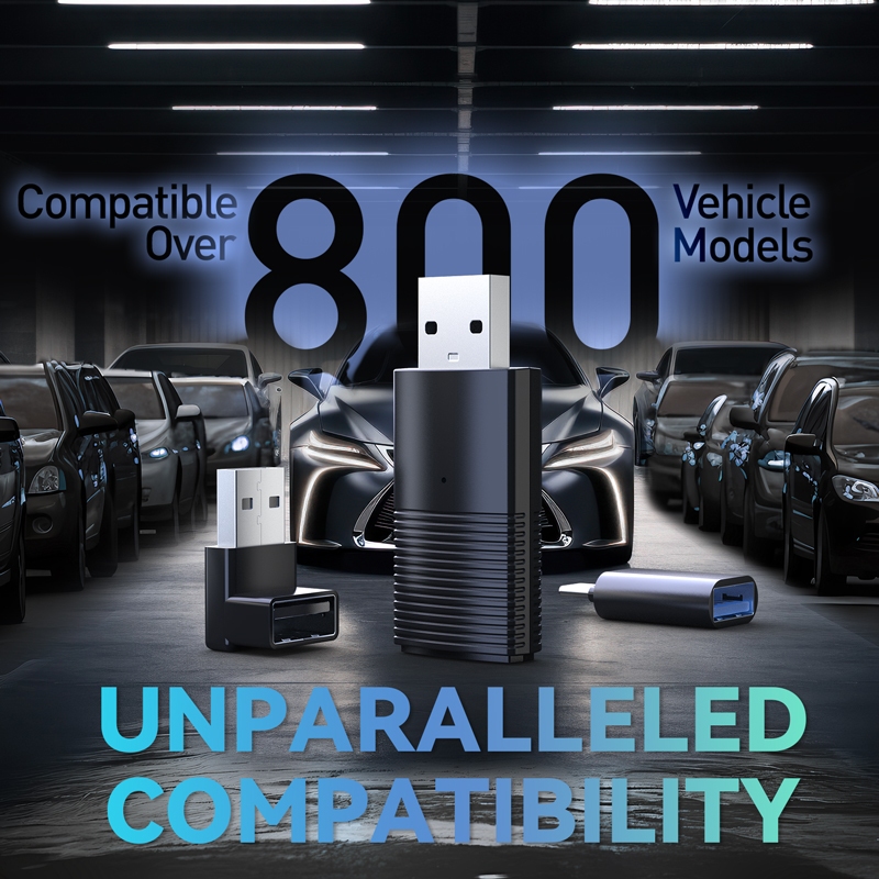 Minix CP86 CarPlay Dongle Stick ตัวรับสัญญาณสำหรับ Carplay / iOS เชื่อมต่อแบบไร้สายกับมือถือ