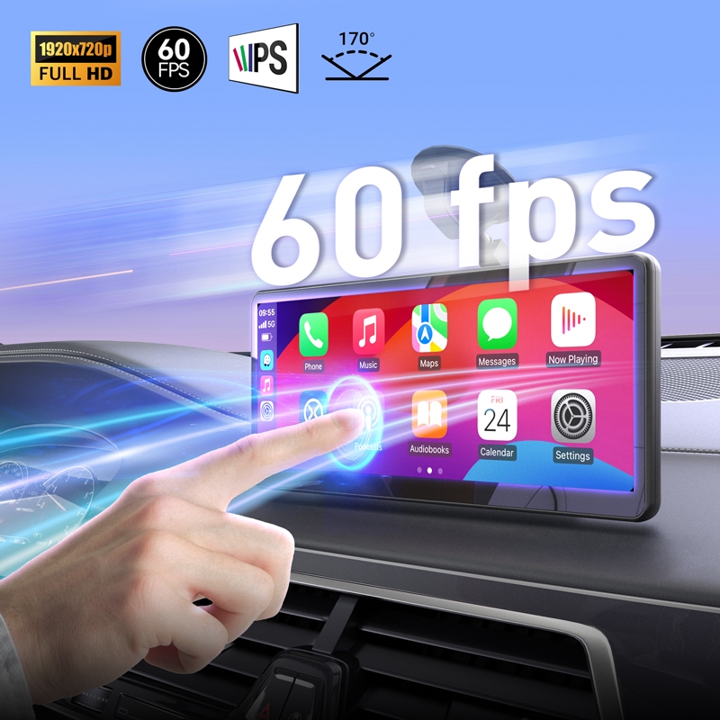 Minix CP89-HD Carplay & Android Auto พร้อมติดตั้ง High-definition Touchscreen จอสัมผัสความละเอียดสูง