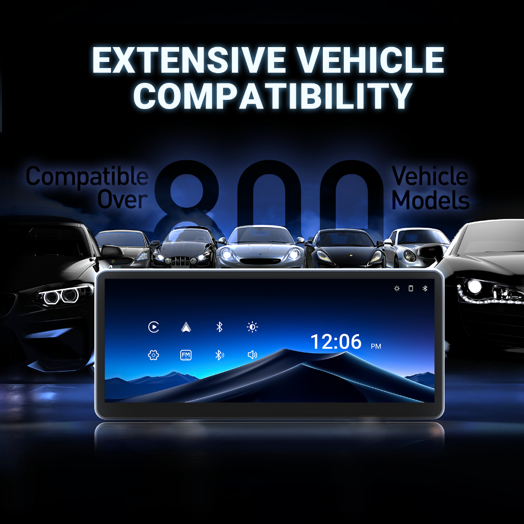 Minix CP89-HD Carplay & Android Auto พร้อมติดตั้ง High-definition Touchscreen จอสัมผัสความละเอียดสูง
