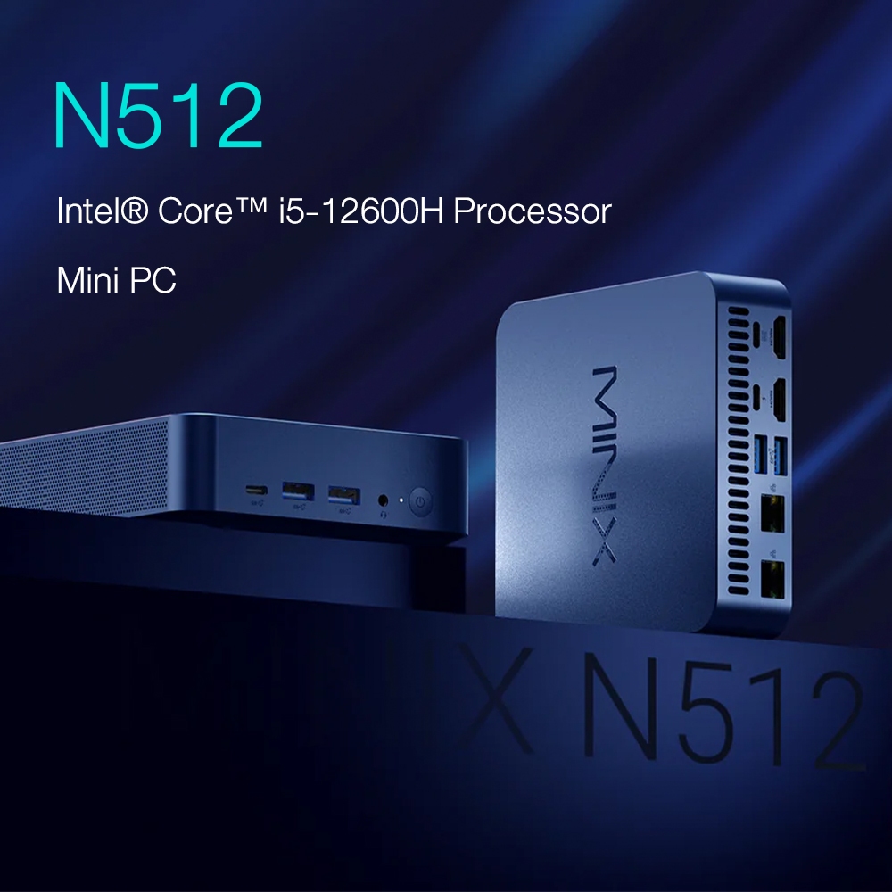 Minix NGC N512 Mini PC ใหม่ ระบบ Intel® Core™ i5-12600H with RAM 16GB ROM 512GB SSD