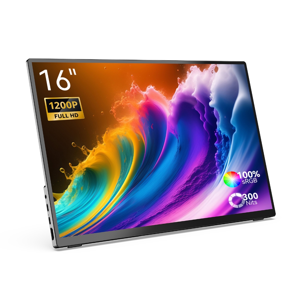 Minix จอพกพารุ่นใหม่ Touchscreen ได้ ปี 2024 SF16T sRGB Portable Monitor 16 นิ้ว HDR จอ IPS