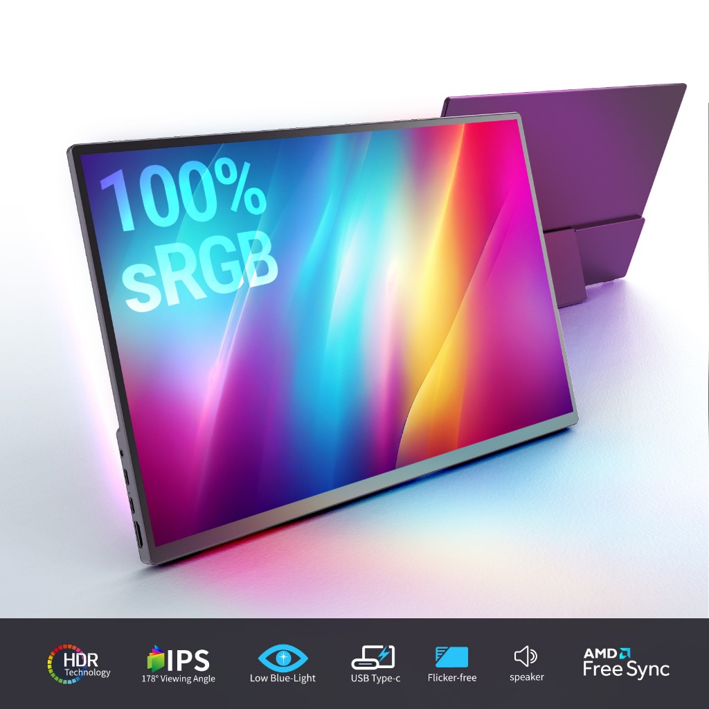 Minix จอพกพารุ่นใหม่ Touchscreen ได้ ปี 2024 SF16T sRGB Portable Monitor 16 นิ้ว HDR จอ IPS