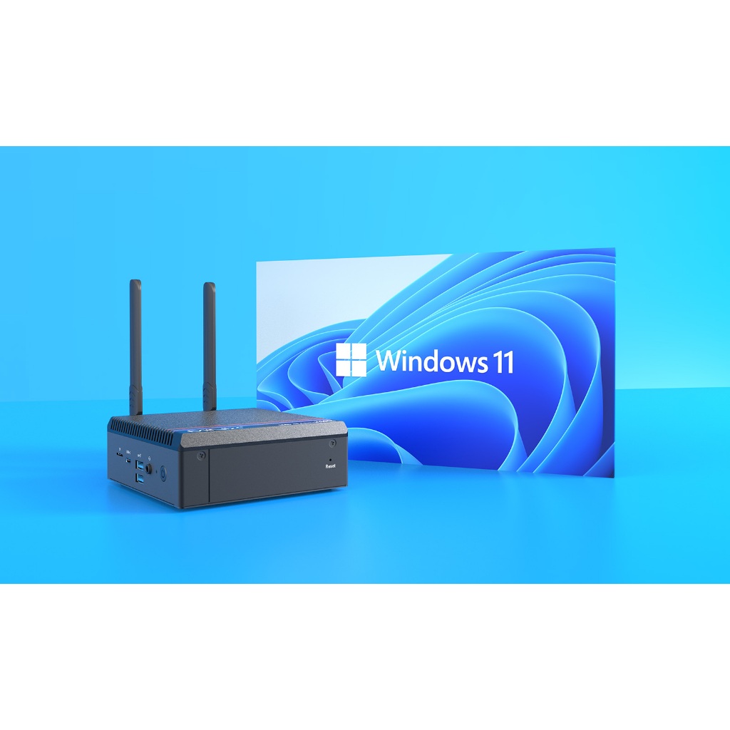 Minix Z100-0dB Fanless Mini PC ไร้พัดลม มาพร้อม Ram 8GB / Rom 256G SSD Window11 PRO