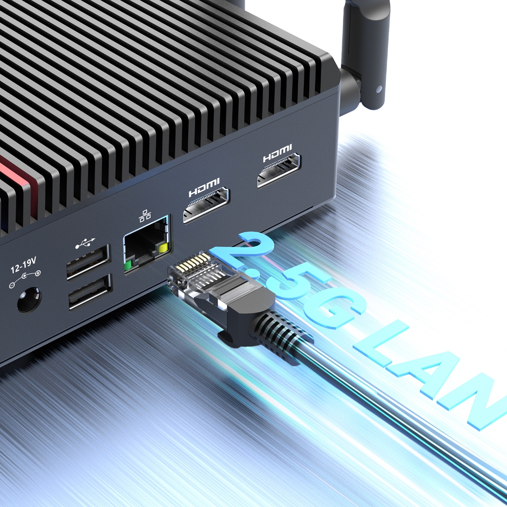 Minix Z100-0dB Fanless Mini PC มาพร้อม Ram 8GB / Rom 256GB SSD Window11 PRO