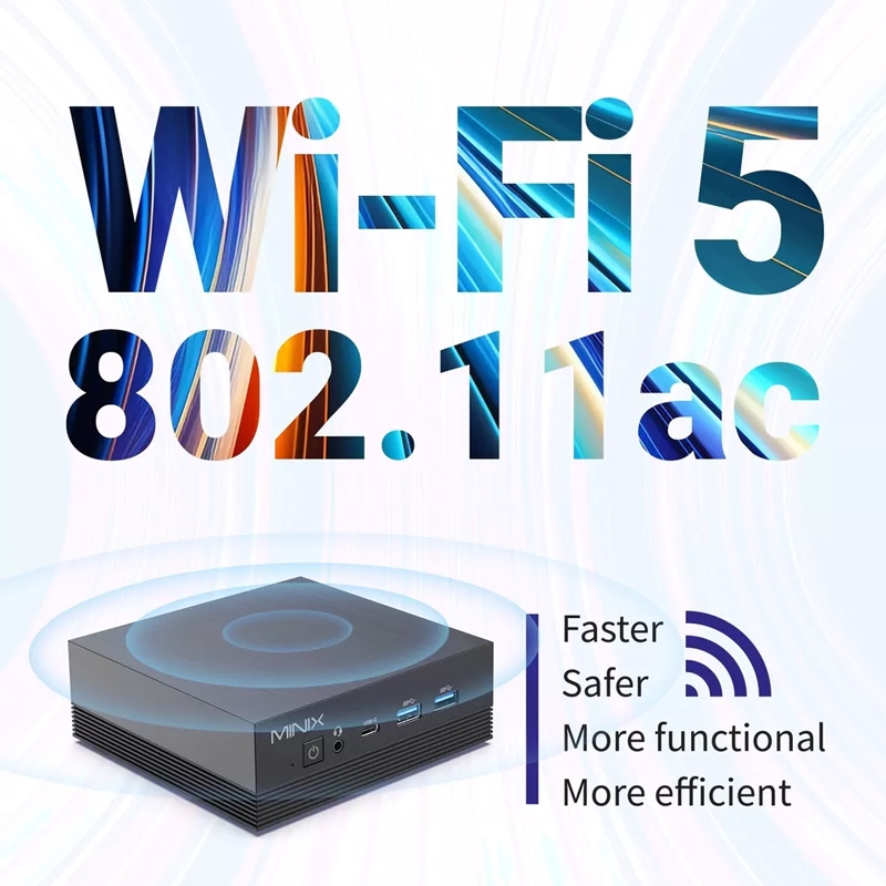 Minix Z100-AERO Mini PC Intel® Alder Lake-N100 พร้อม RAM 16GB/SSD 512G และ Win11 PRO คอมพิวเตอร์ขนาดเล็ก