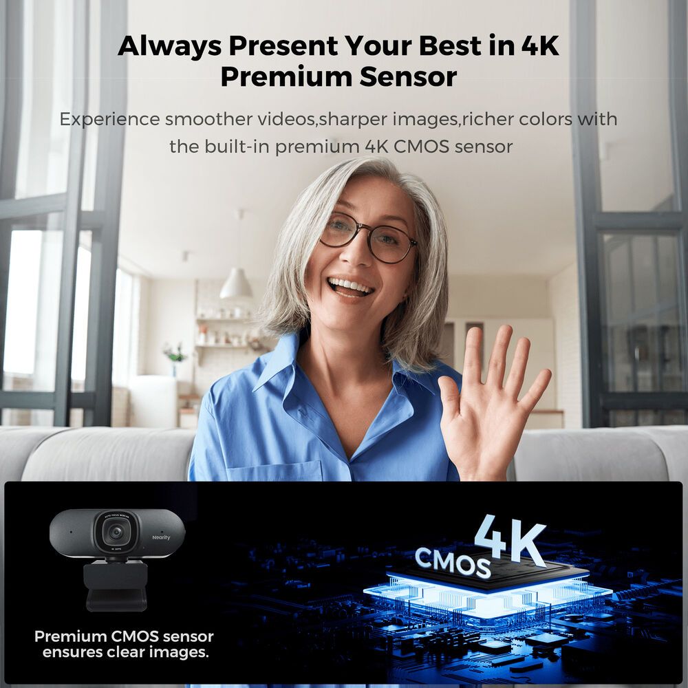 (ใหม่ 2026)กล้อง Nearity CC200 กล้อง Webcam