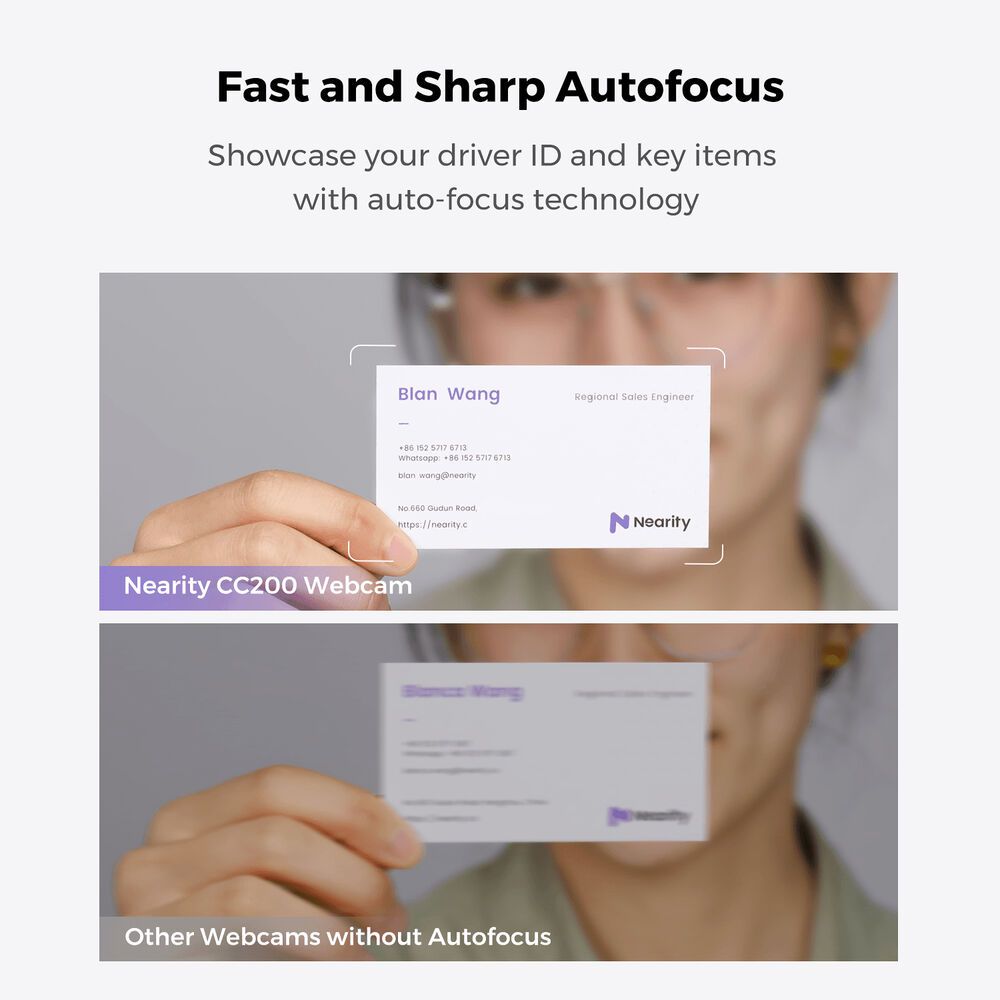 (ใหม่ 2026)กล้อง Nearity CC200 กล้อง Webcam