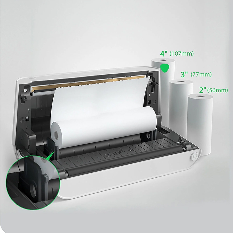 Note Thermal Paper 107x30mm. / กระดาษความร้อน 107x30 มม.