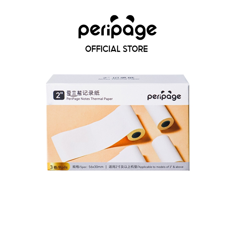 Notes Thermal Paper 56x30mm. / กระดาษความร้อน 56x30 มม.