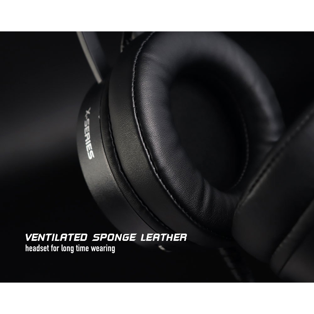 Nubwo X98 หูฟังเกมมิ่งฉแบบมีสายพร้อมไฟ LED เสียงรอบทิศทาง Gaming Headset