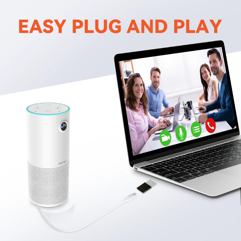 Nuroum C10 Conference Camera For Huddle Rooms กล้องเว็บแคม คมชัด 1080p Full HD