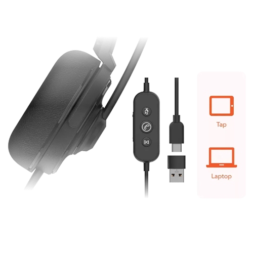 NUROUM HP20 USB HEADSET หูฟังพร้อมไมค์