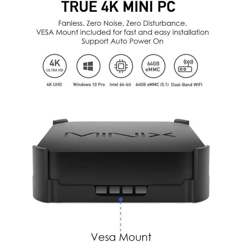 MINIX Z83-4 MAX 4GB/128GB Fanless Mini PC + Window Os