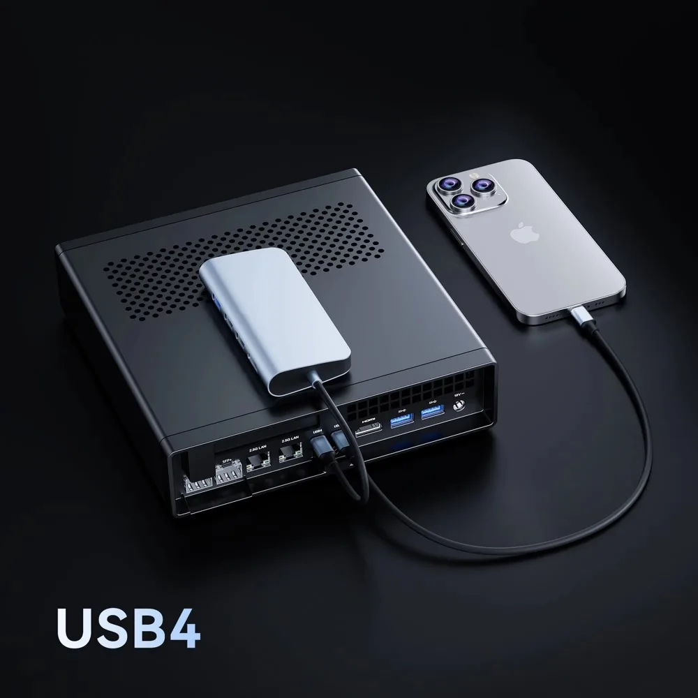 MINISFORUM MS-01 Workstation CPU Core i9 -13900H 32GB+1TB + Window11 Mini PC