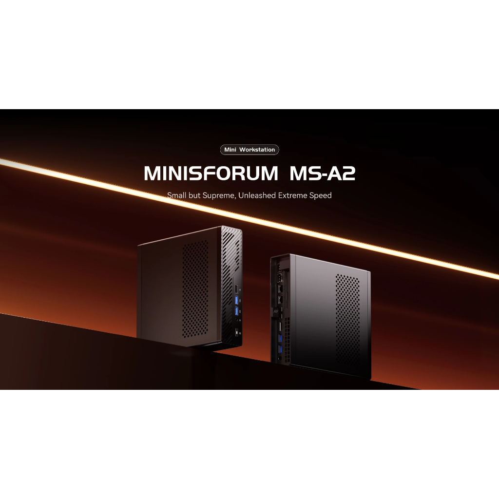 MINISFORUM MS-A2-9955 AMD Ryzen™ 9 9955HX + 32GB+1TB + Pre-install Window11 Mini PC