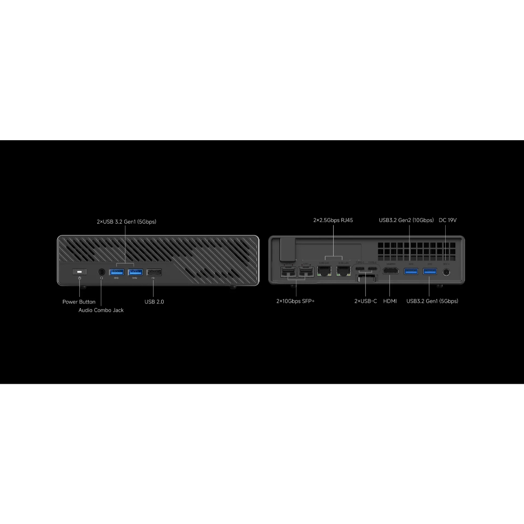 MINISFORUM MS-A2-9955 AMD Ryzen™ 9 9955HX + 32GB+1TB + Pre-install Window11 Mini PC